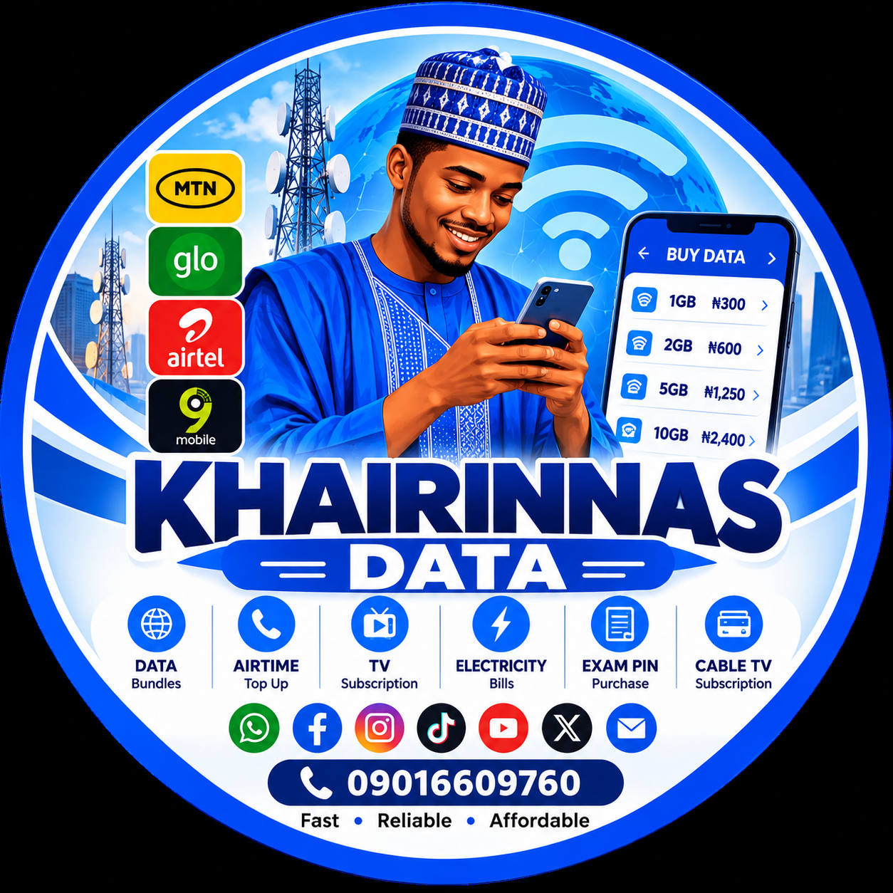 Khairi Soft Data Banner